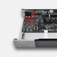 Cambridge Audio EXN100 Network Player with a detailed view of the circuit board on a white background - HiFi Centre