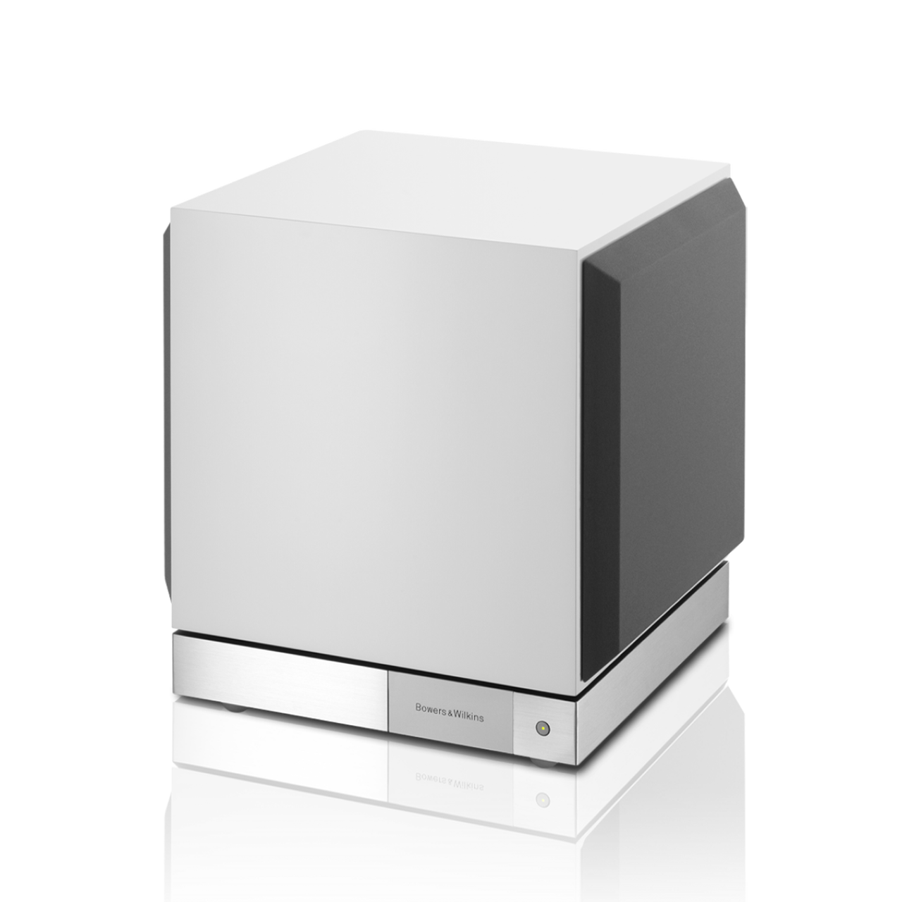 Side view of a B&W DB3D Dual 8” Subwoofer - Hi-Fi Centre