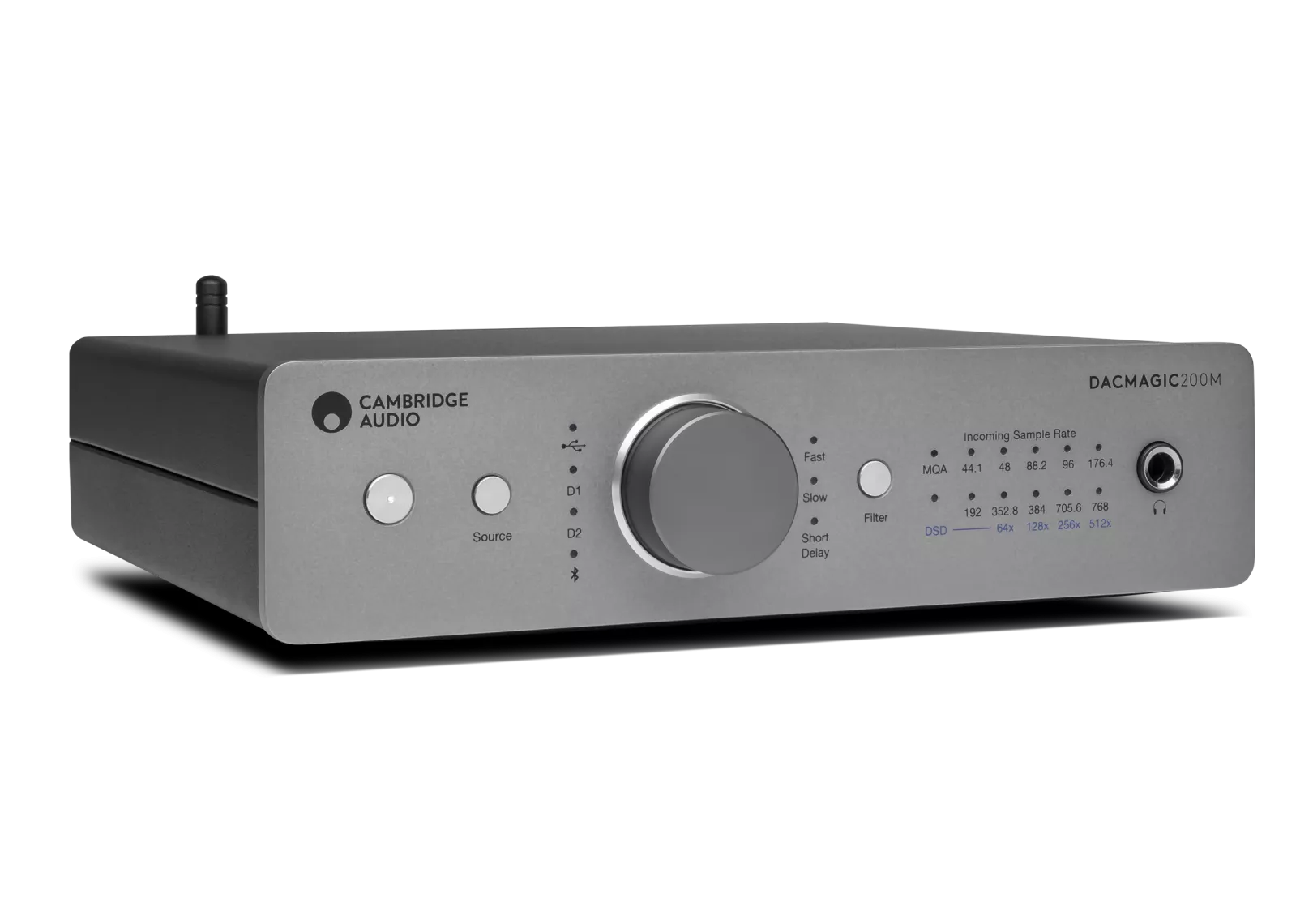 Cambridge Audio DAC magic 200m audio component on a white background