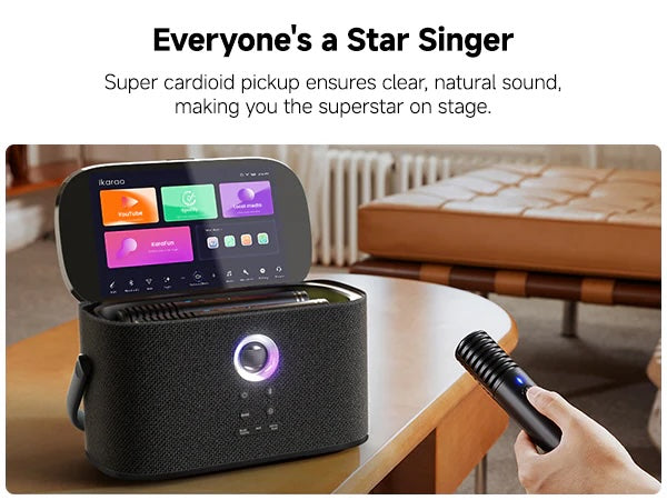 Ikarao Shell S2 Portable Karaoke Machine