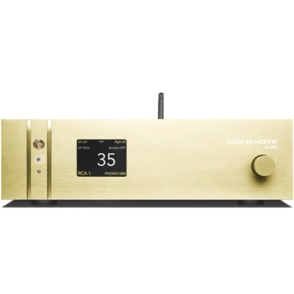 Gold Note IS-1000 MK II Deluxe Integrated Streaming Amplifier