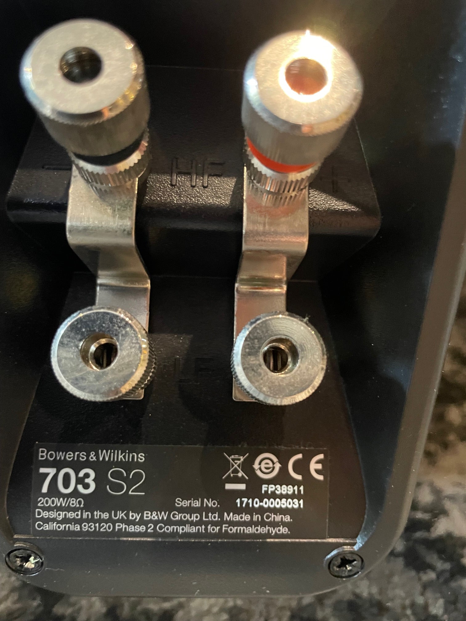 Bowers & Wilkins 703S2 Floor Standing Speaker (Pre-Owned)