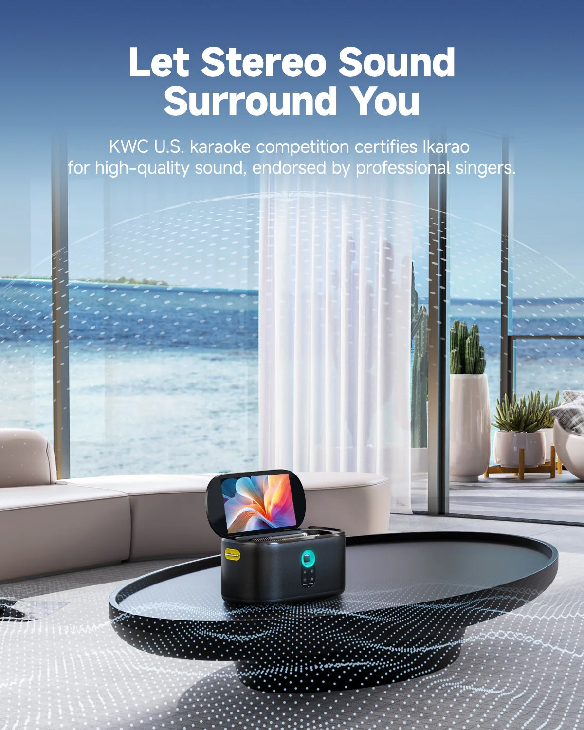 Ikarao Shell S1 Portable Karaoke Machine