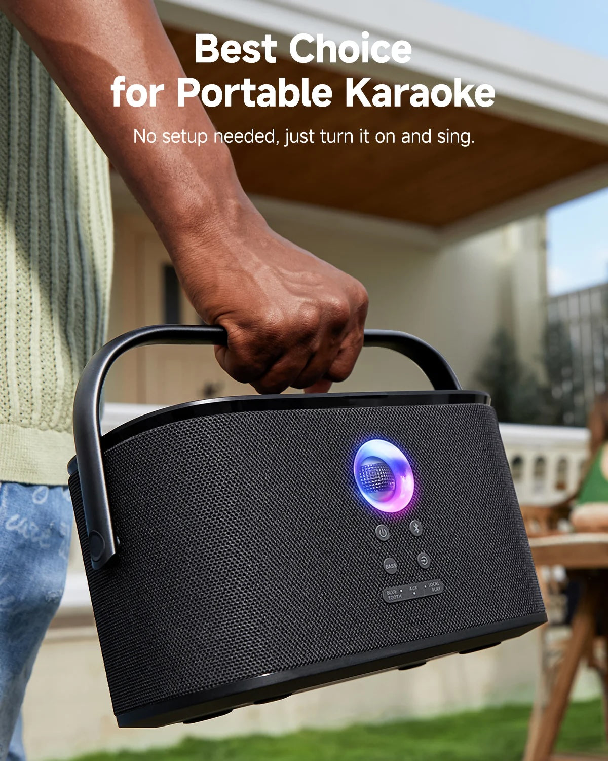 Ikarao Shell S2 Portable Karaoke Machine