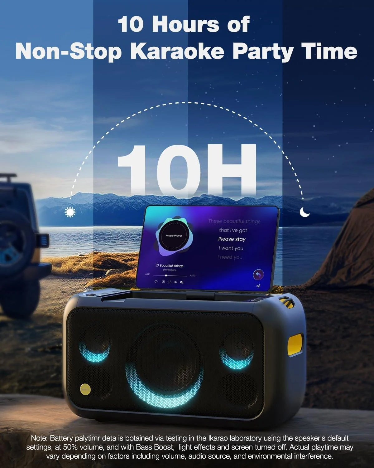 Ikarao Break X1 Portable Karaoke Machine