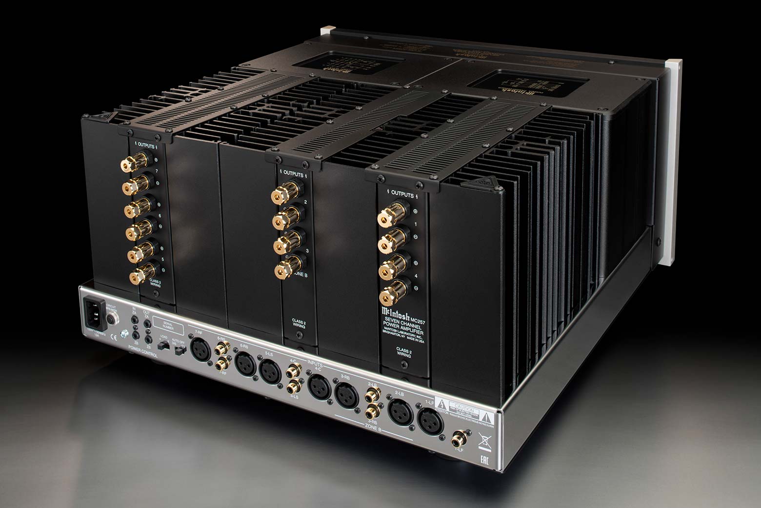 Mcintosh MC-257 7 X 200 Watts Power Amplifier