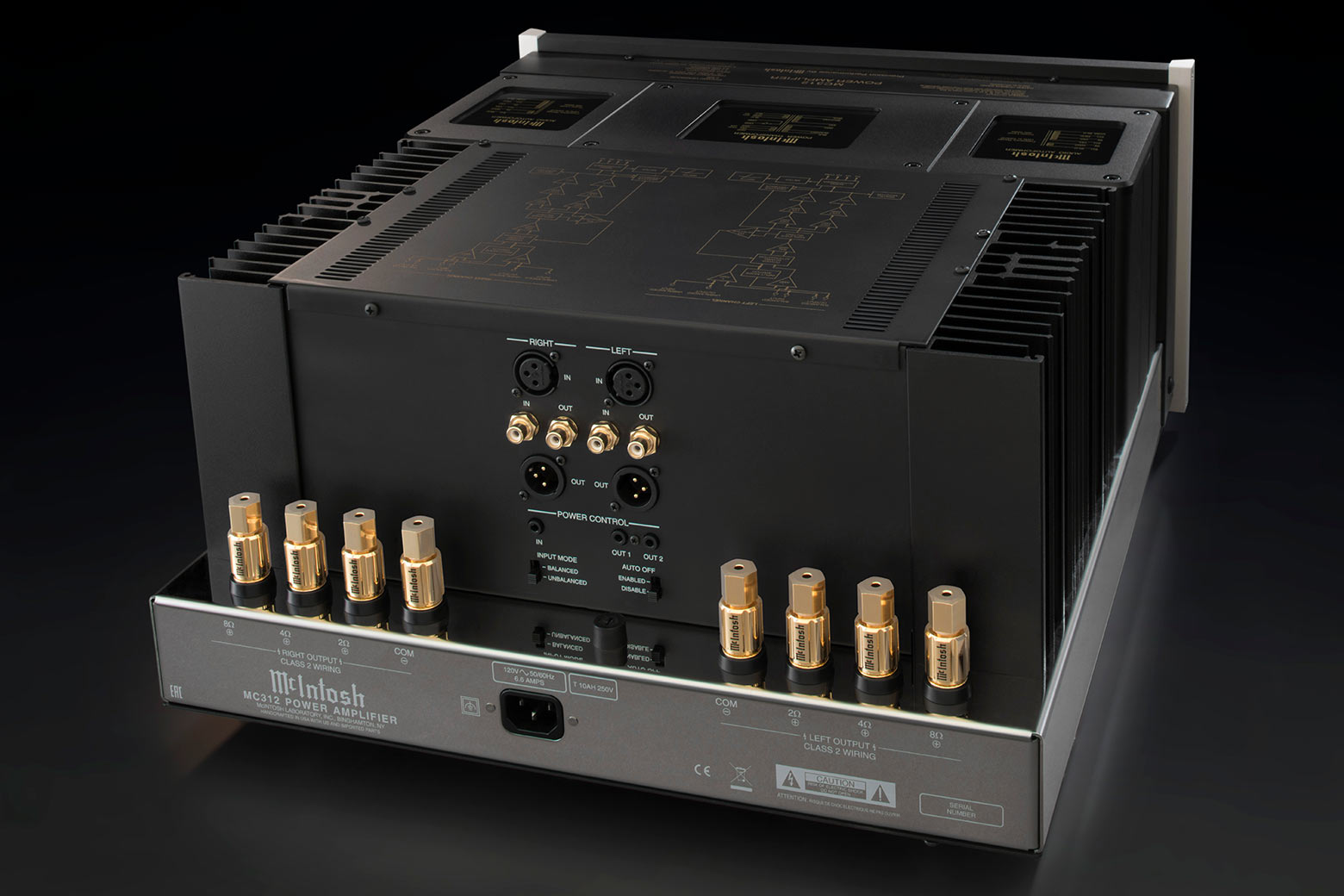 Mcintosh MC-312 300 W/Ch Power Amplifier