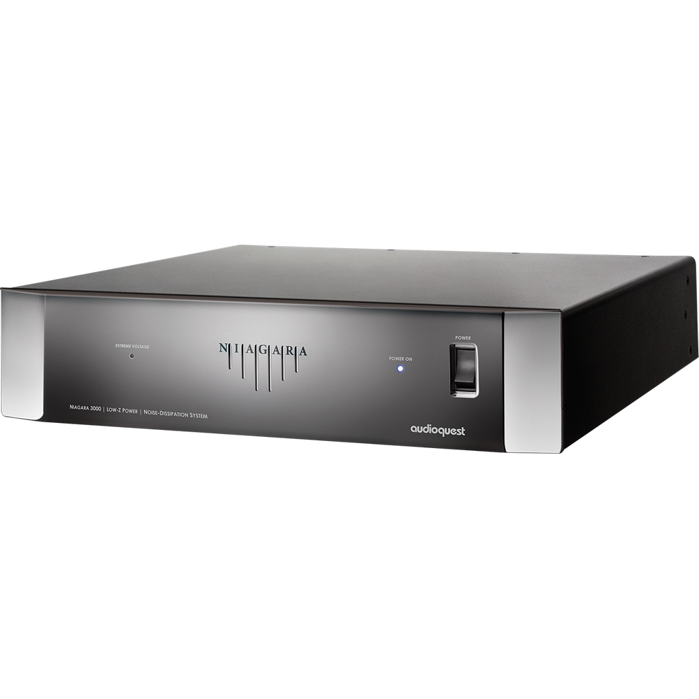 AudioQuest Niagara 3000 7-Outlet Power Conditioner w/ Linear Noise-Dissipation & Non-Sacrificial Surge Protection