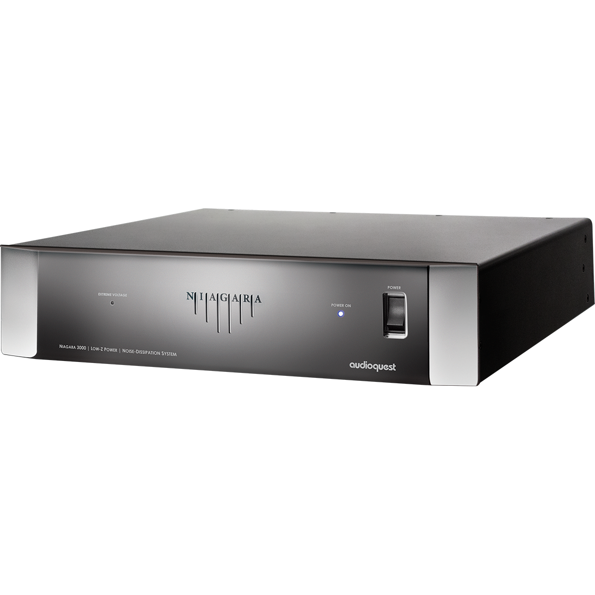 AudioQuest Niagara 3000 7-Outlet Power Conditioner w/ Linear Noise-Dissipation & Non-Sacrificial Surge Protection