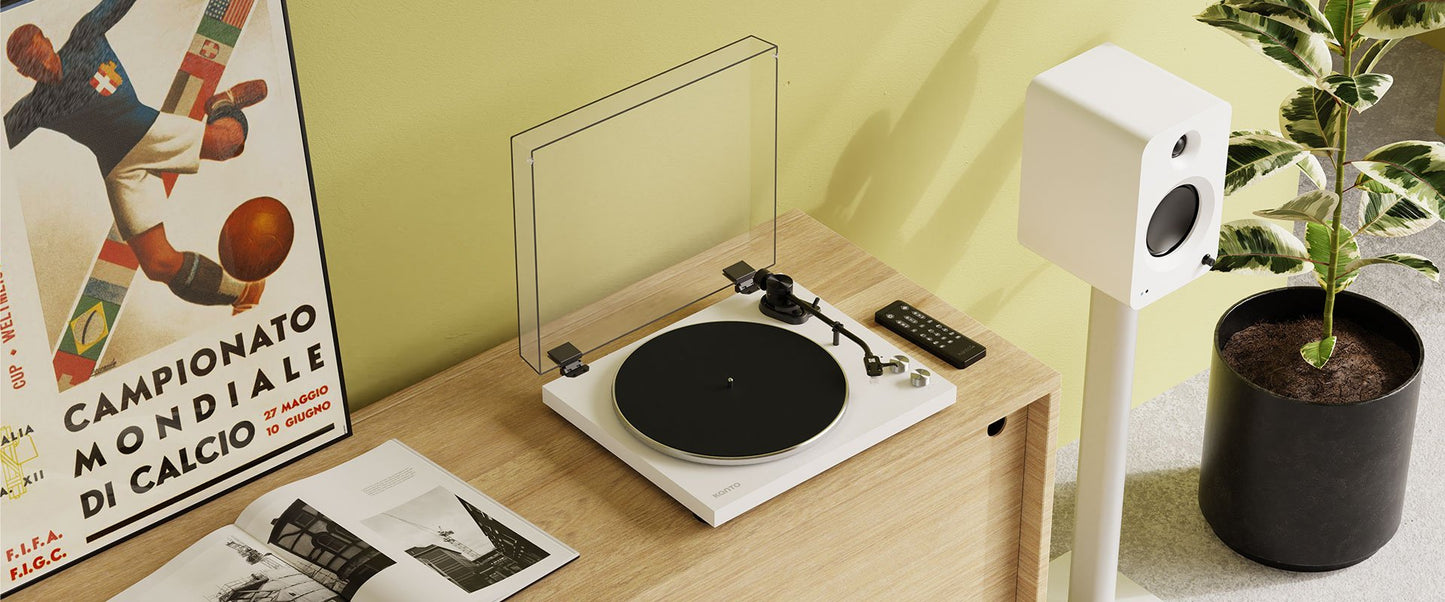 Kanto OBI3 Turntable w/Bluetooth & Phono Preamp