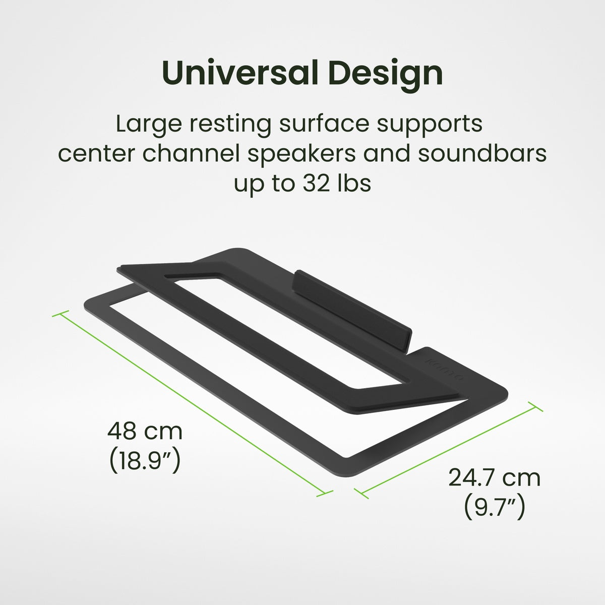 Kanto S12 Angled Centre Channel Stand