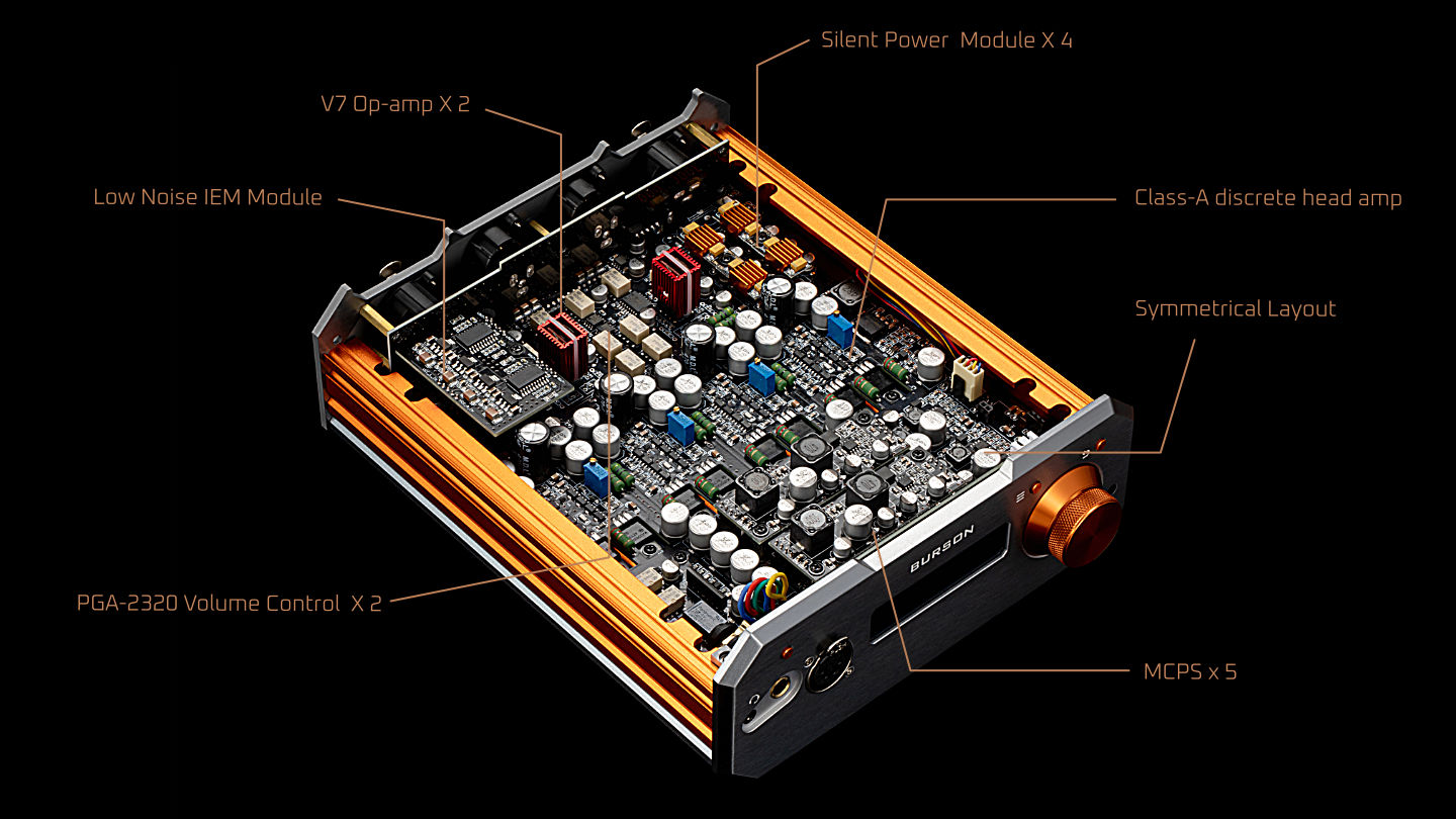 Burson Soloist Stellar Headphone Amp