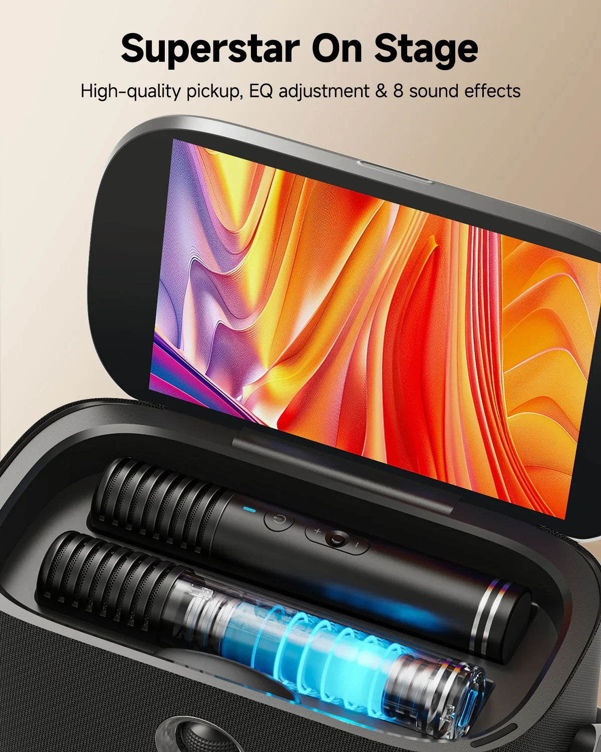 Ikarao Shell S2 Portable Karaoke Machine