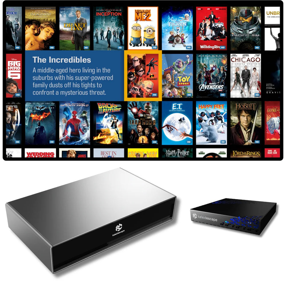 Kaleidescape Strato E + Terra Mini 8TB SSD Bundle