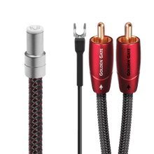 AudioQuest Golden Gate JIS > RCA Tonearm Cable + Ground Wire