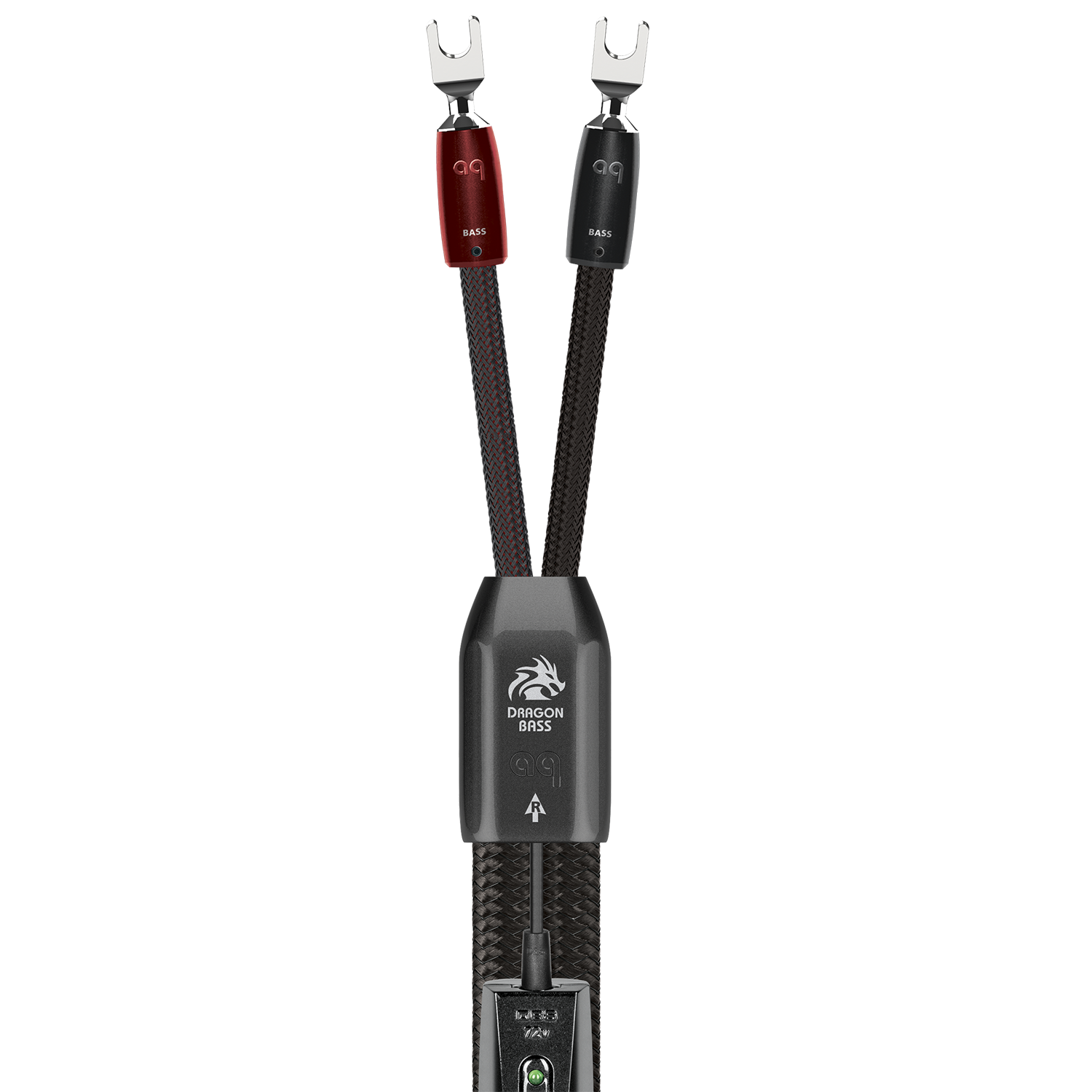 AudioQuest Dragon BASS Speaker Cable w/ ZERO-Tech and RF/ND-Tech for Midrange and Bass
