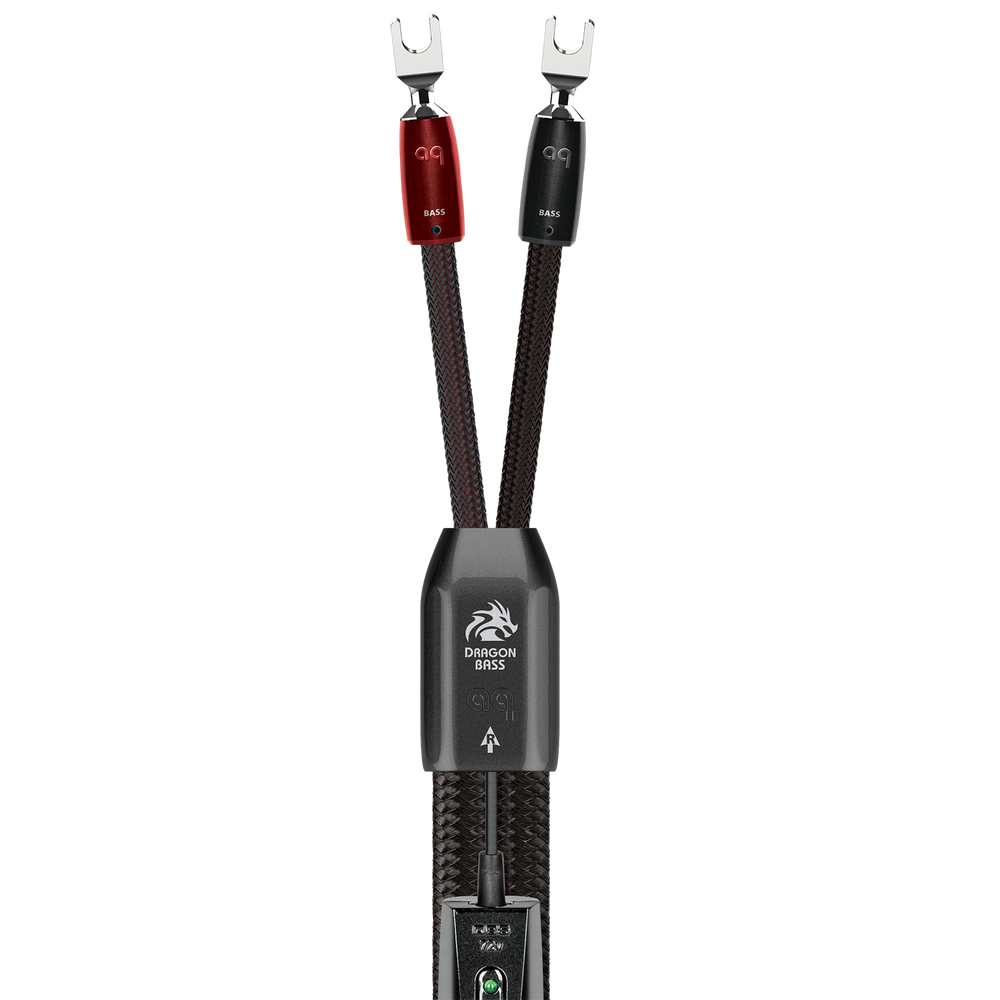 AudioQuest Dragon BASS Speaker Cable w/ ZERO-Tech and RF/ND-Tech for Midrange and Bass