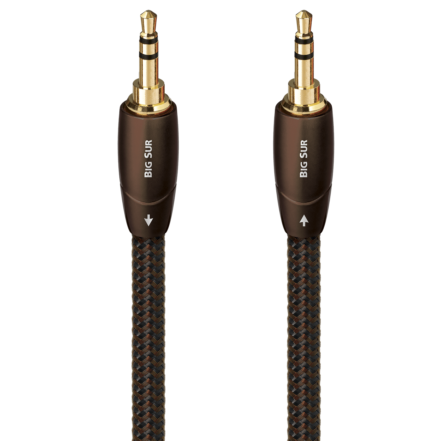 AudioQuest Big Sur 3.5mm Aux Cable – Male to Male Stereo Interconnect