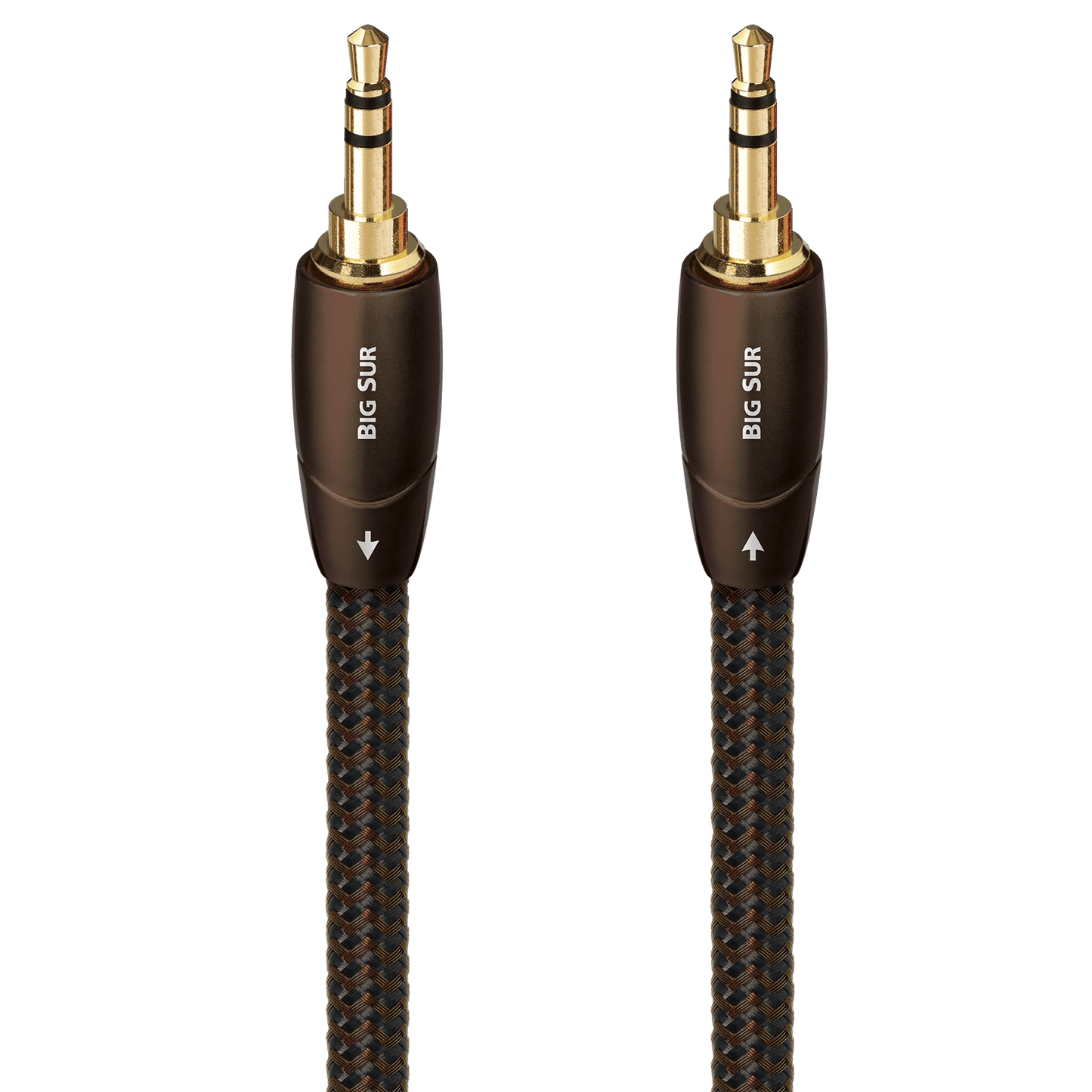 AudioQuest Big Sur 3.5mm Aux Cable – Male to Male Stereo Interconnect