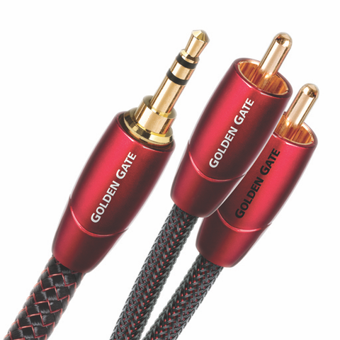 Audioquest Golden Gate 3.5mm to RCA Mini to RCA Cable