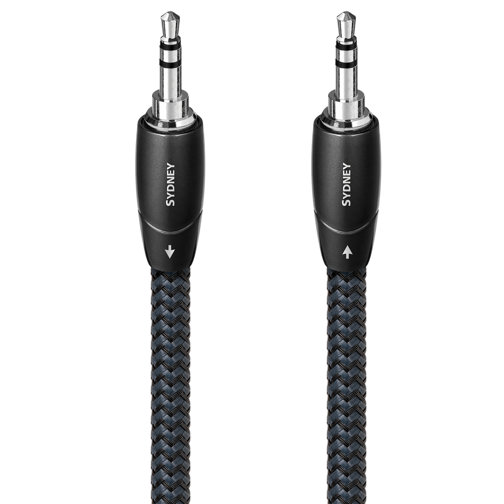 AudioQuest Sydney 3.5mm Aux Cable – Male to Male Stereo Interconnect