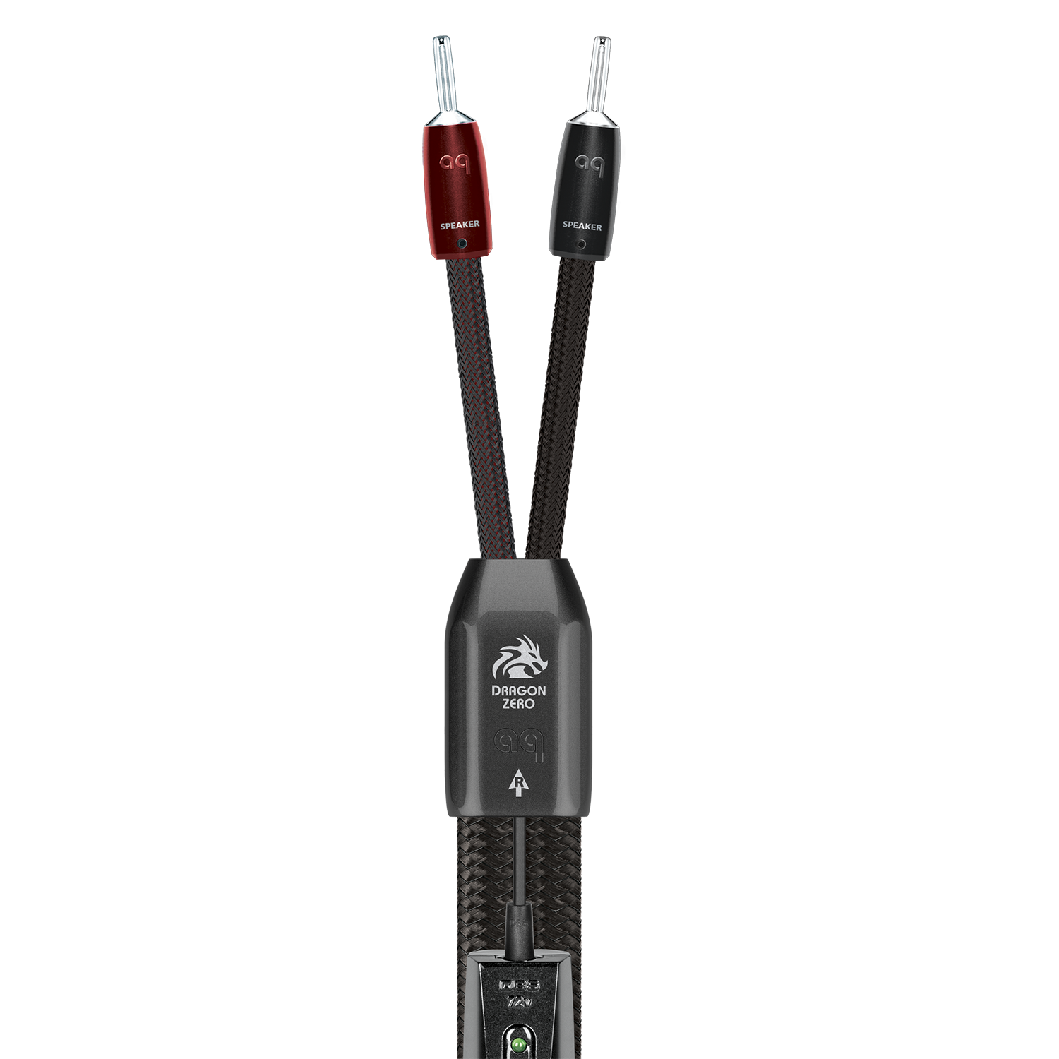 AudioQuest Dragon ZERO Speaker Cable w/ ZERO-Tech for Full-Range or Treble