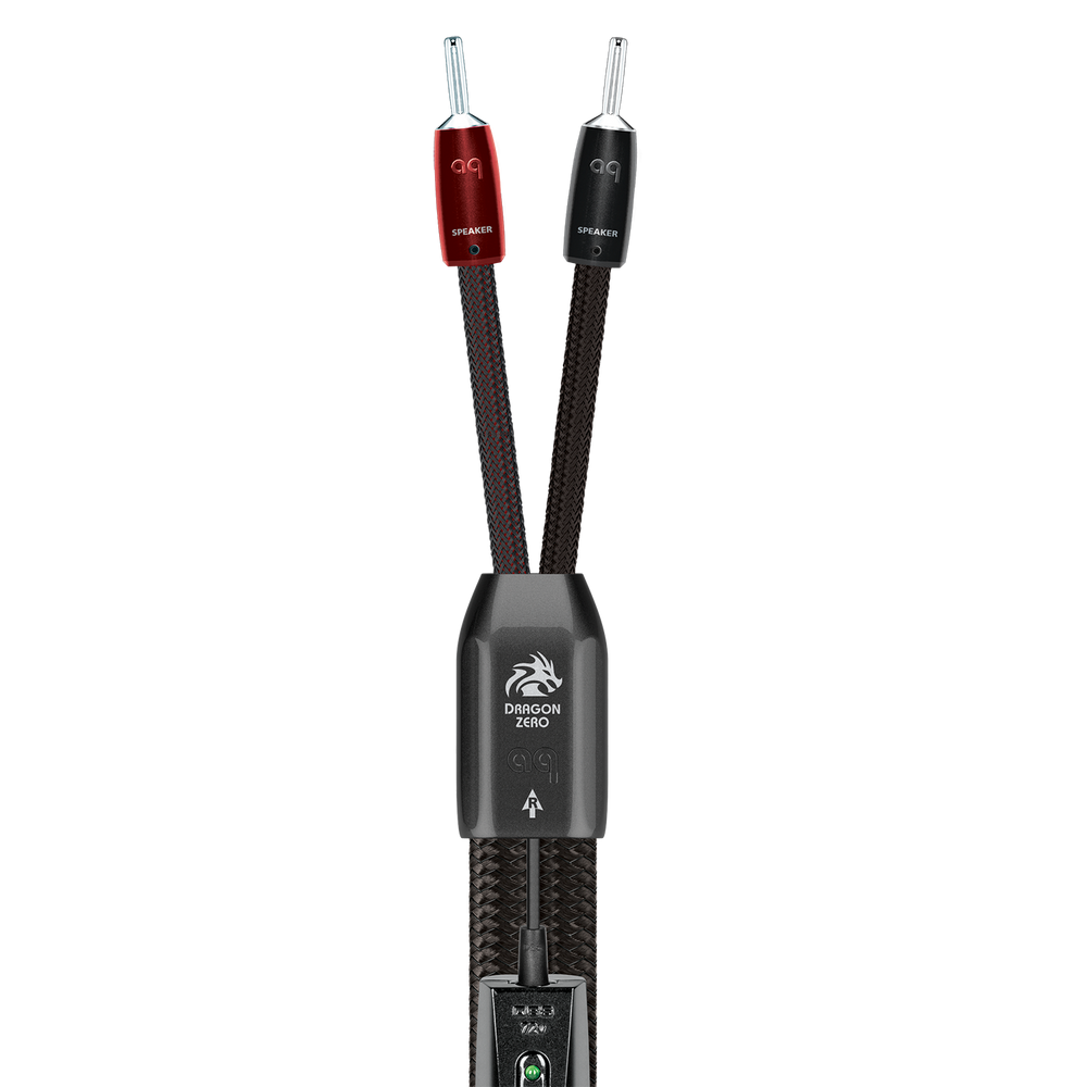AudioQuest Dragon ZERO Speaker Cable w/ ZERO-Tech for Full-Range or Treble