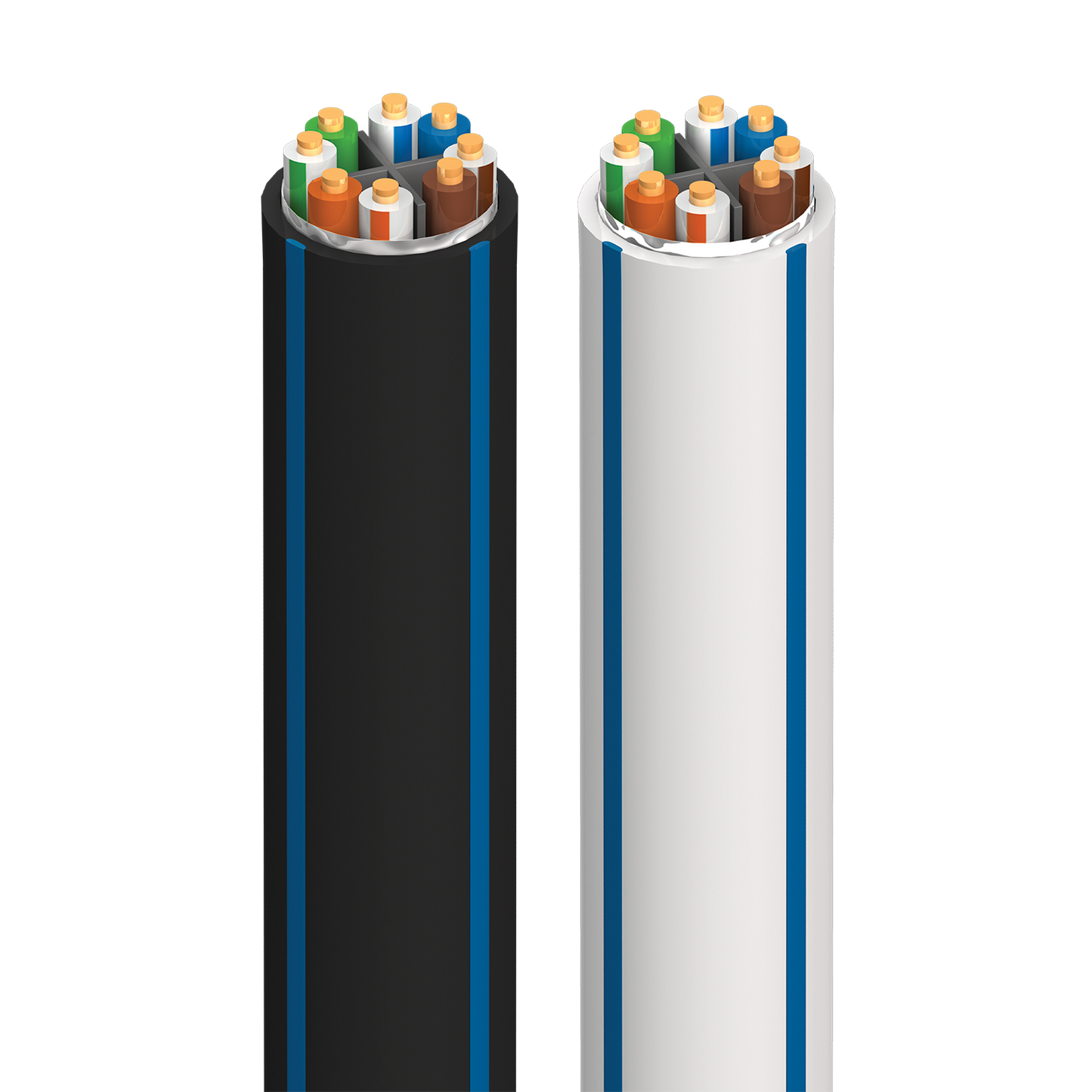 AudioQuest CAT 600 FMJ CL3/FT4 In-Wall Rated Bulk CAT6 RJ/E Ethernet Cable