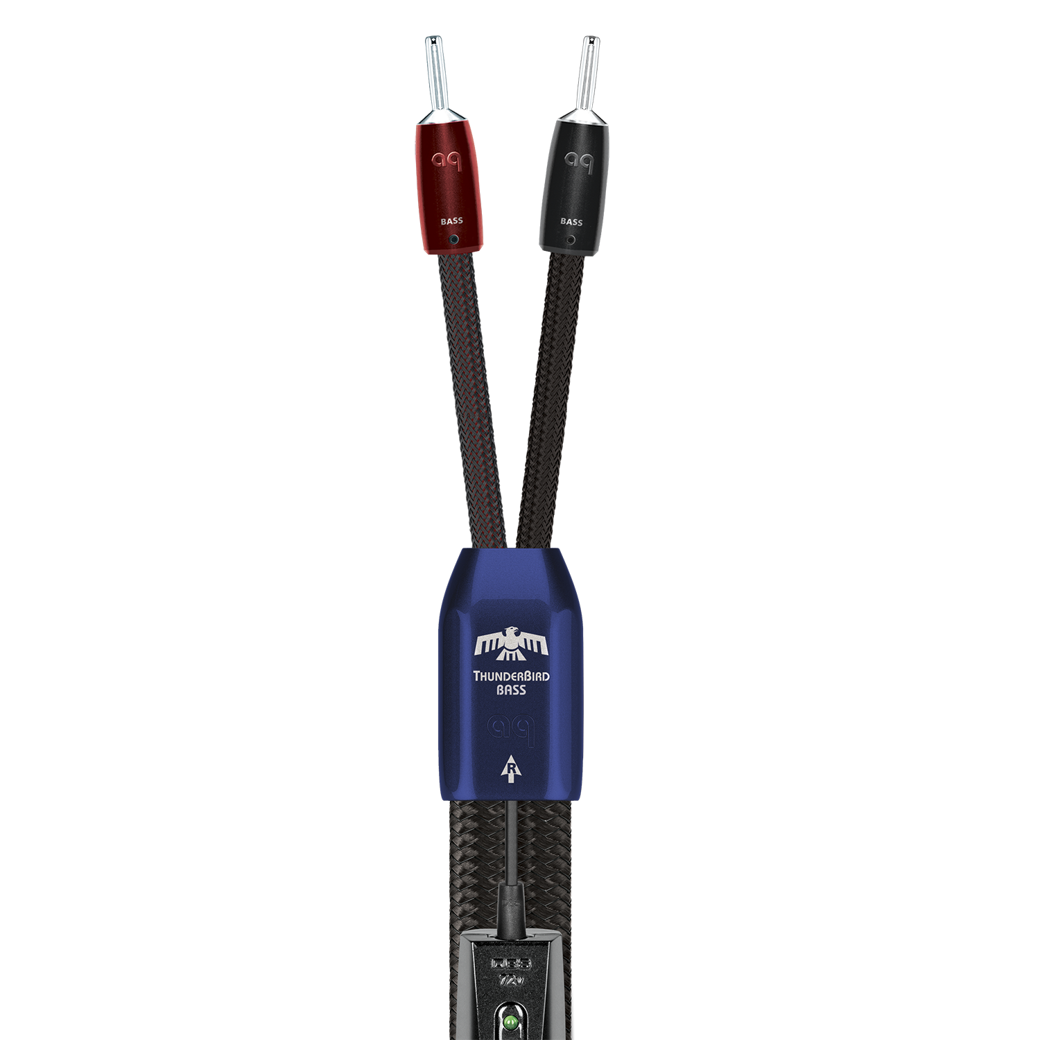 AudioQuest ThunderBird BASS Speaker Cable w/ ZERO-Tech and RF/ND-Tech for Midrange and Bass