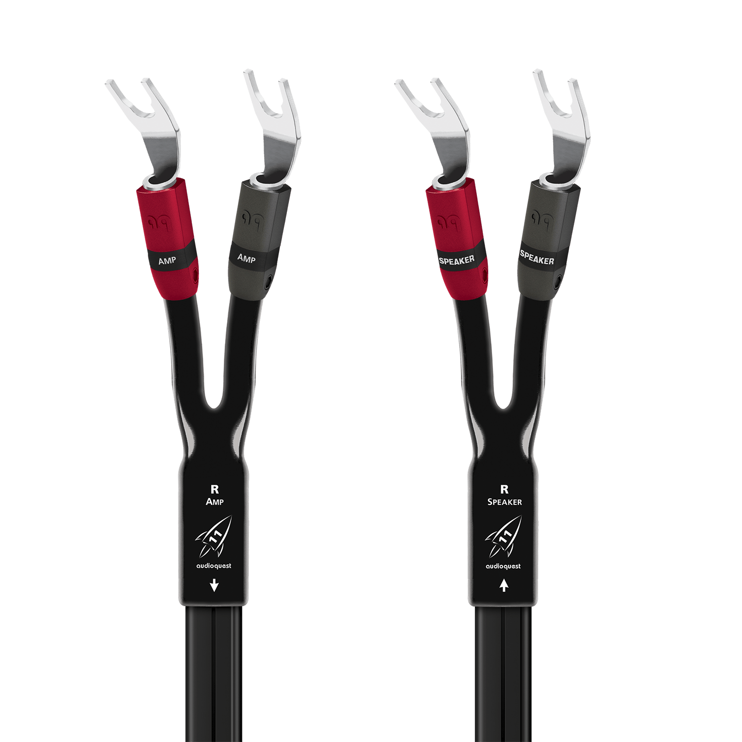 AudioQuest Rocket 11 Full-Range Speaker Cable w/ SureGrip 300 Connectors