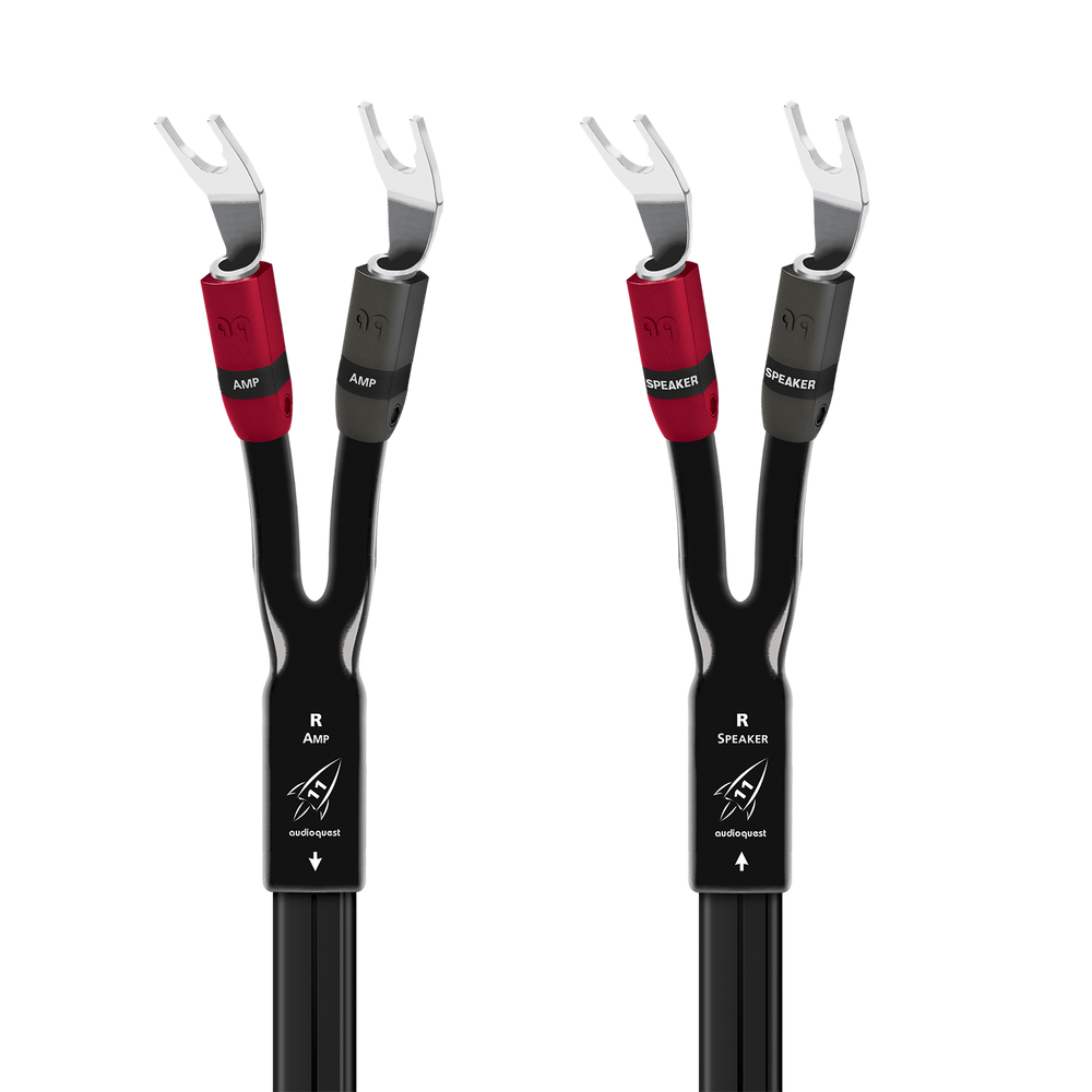 AudioQuest Rocket 11 Full-Range Speaker Cable w/ SureGrip 300 Connectors