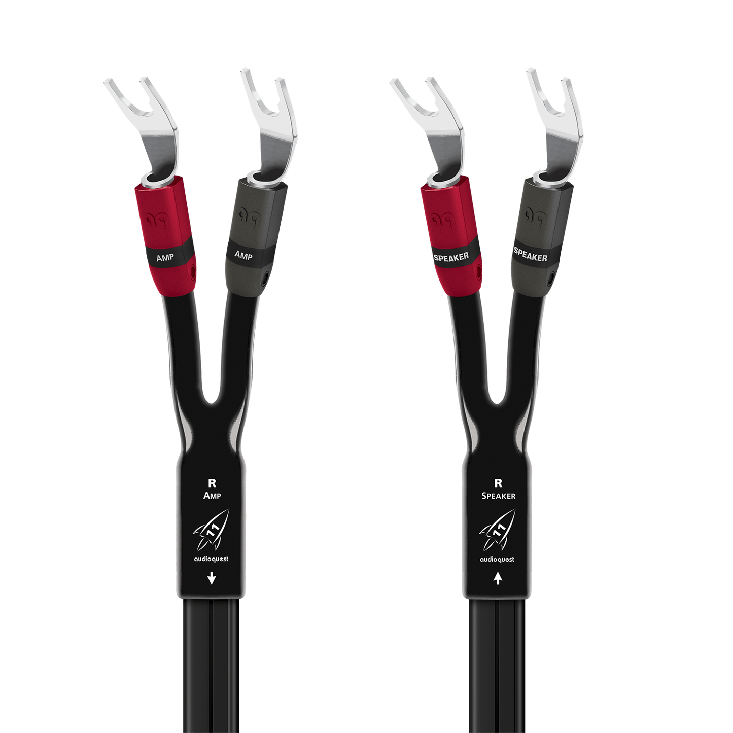 AudioQuest Rocket 11 Full-Range Speaker Cable w/ SureGrip 300 Connectors