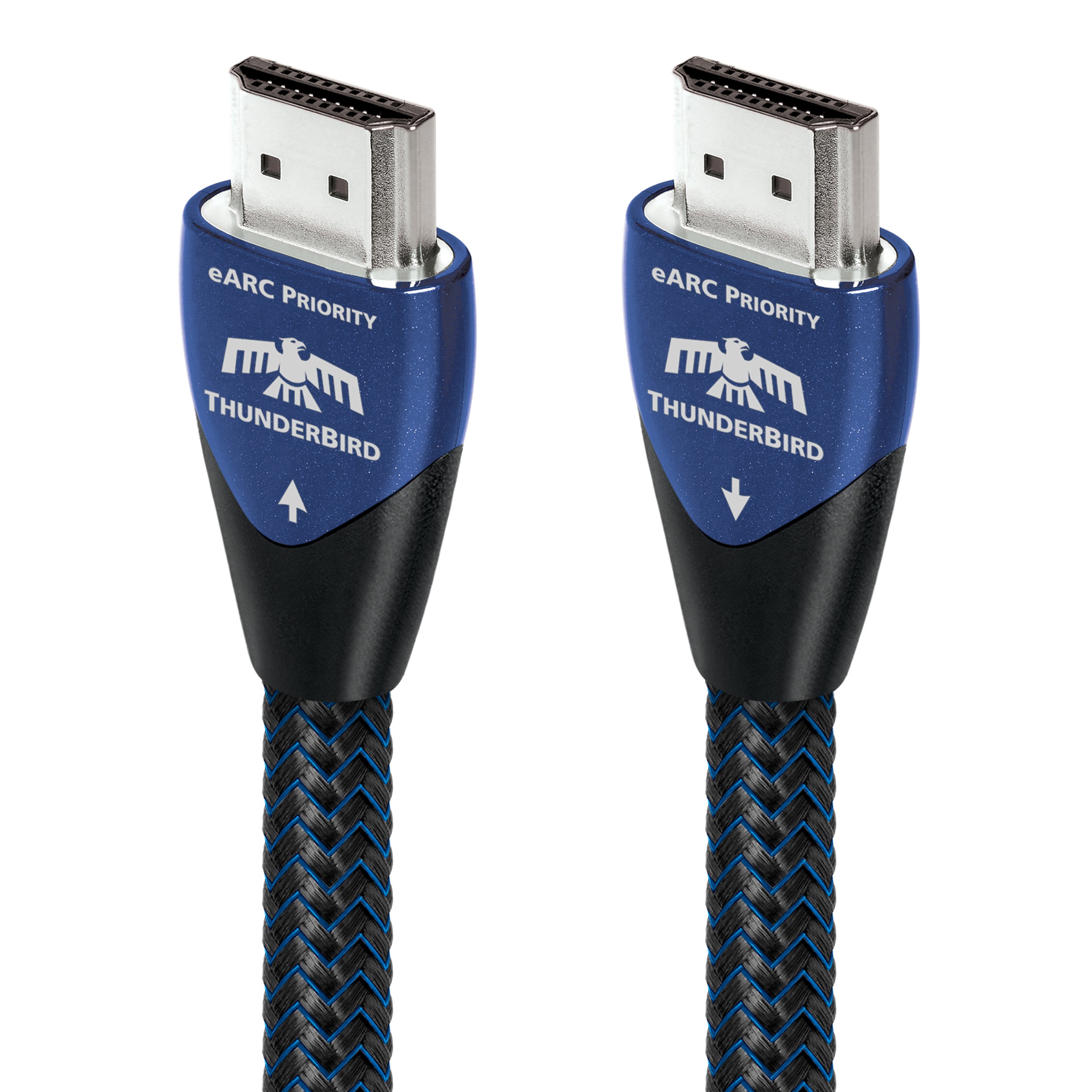 AudioQuest ThunderBird eARC Priority 2.1 HDMI Cable - 8K/10K Ultra HD, Gaming, High-Speed, 48Gbps, HDR, eARC Priority