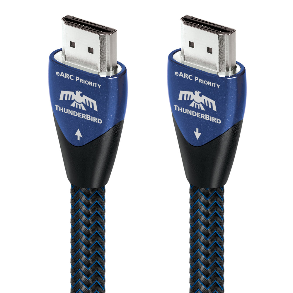 AudioQuest ThunderBird eARC Priority 2.1 HDMI Cable - 8K/10K Ultra HD, Gaming, High-Speed, 48Gbps, HDR, eARC Priority