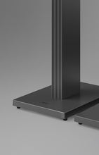 Black KEF Dedicated Stand for Q Series on a gray background