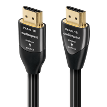 AudioQuest Pearl 18 2.0b HDMI Cable - 4K/8K Ultra HD, In-Wall Rated, High-Speed, 18Gbps, HDR, eARC
