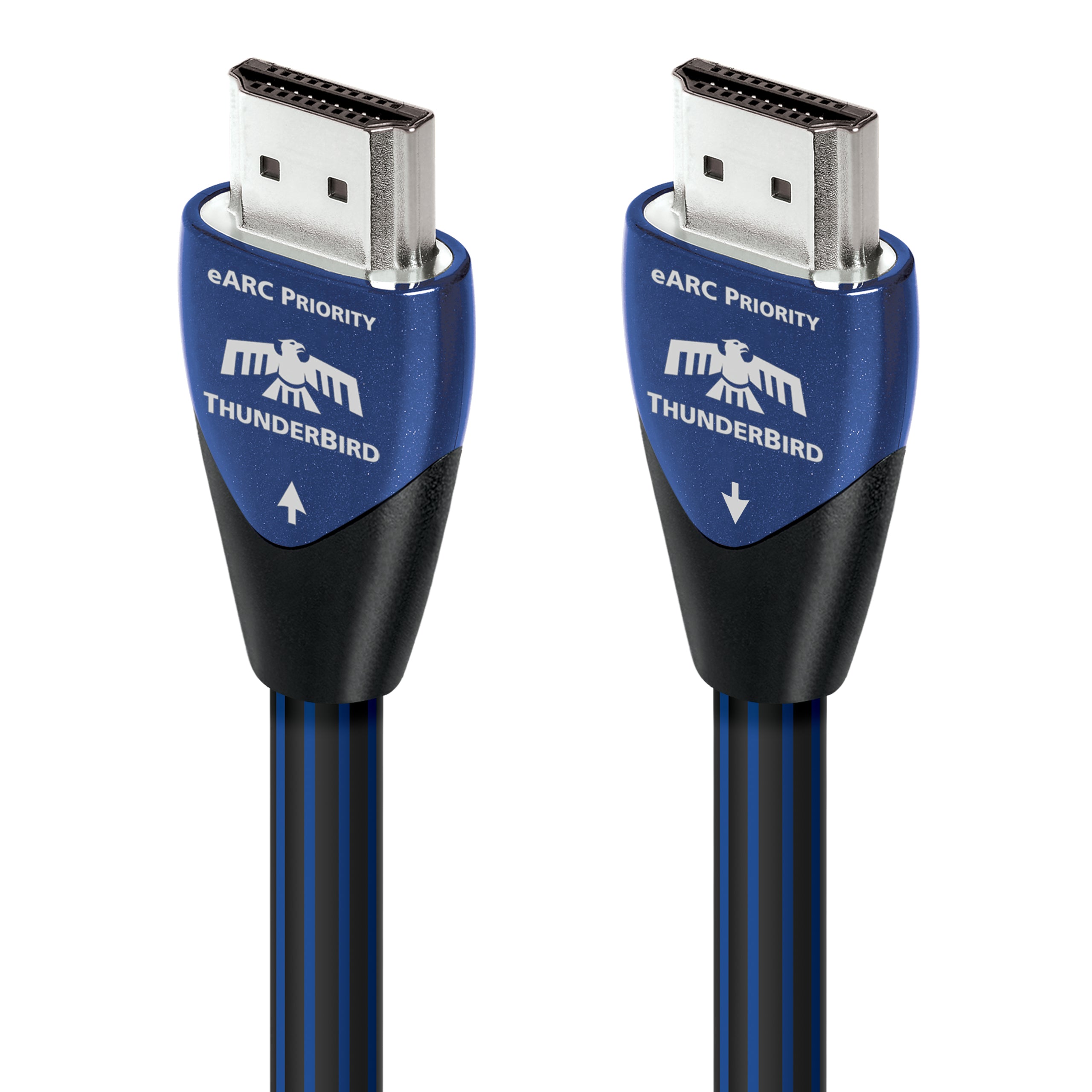 AudioQuest ThunderBird eARC Priority 2.1 HDMI Cable - 8K/10K Ultra HD, Gaming, High-Speed, 48Gbps, HDR, eARC Priority