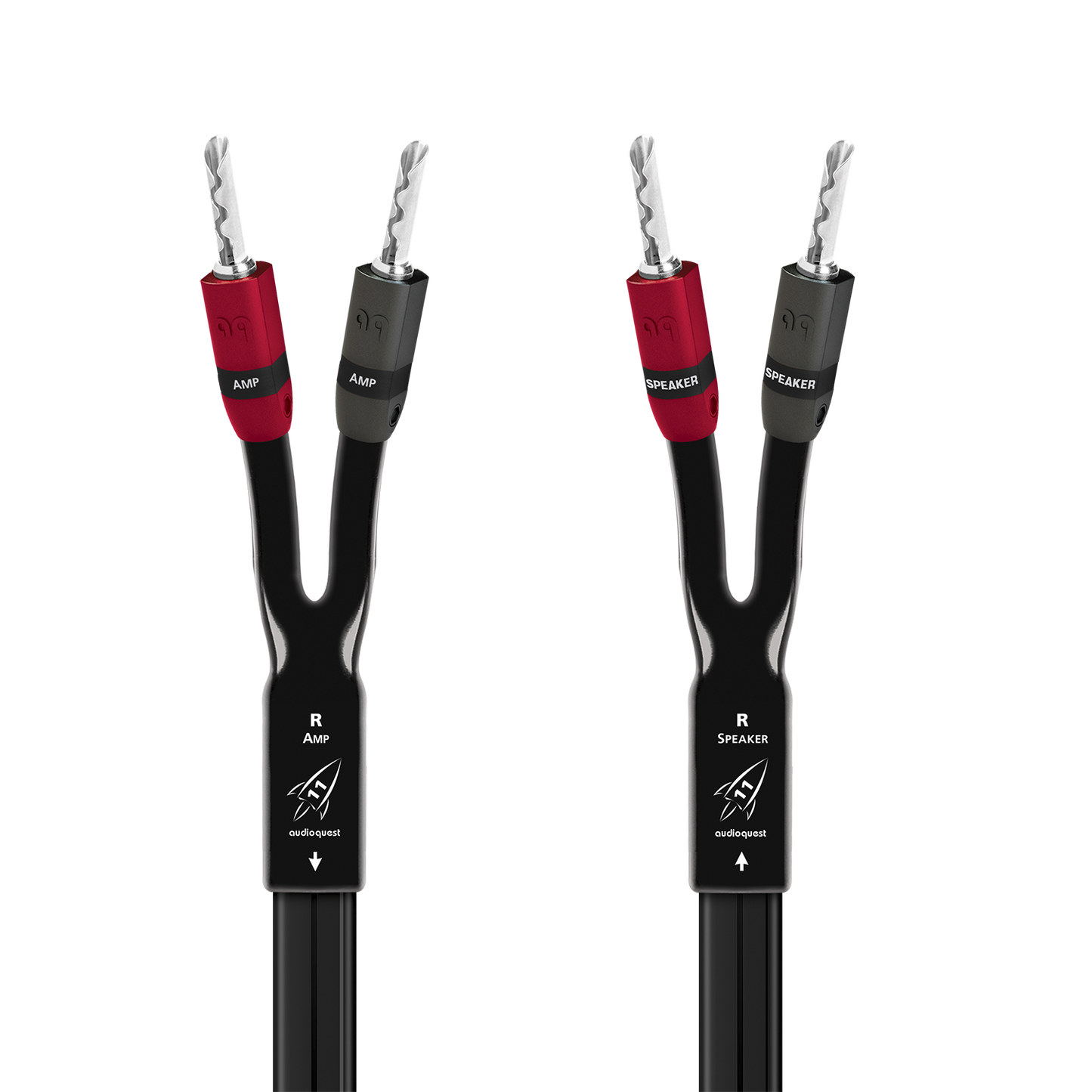 AudioQuest Rocket 11 Full-Range Speaker Cable w/ SureGrip 300 Connectors