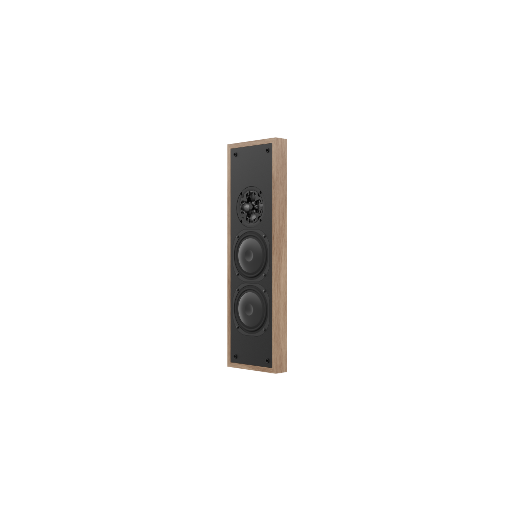 NC5QT Speaker, Modern Teak, 45°, no grille