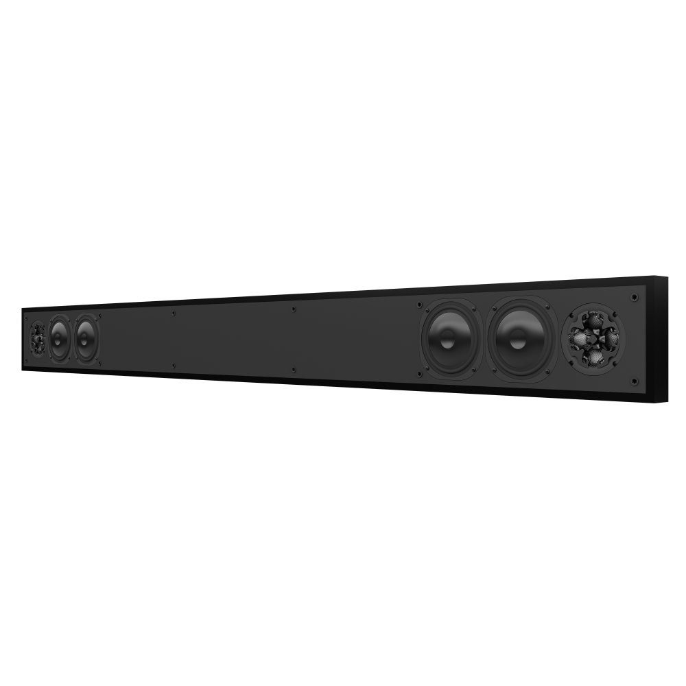 NC5QT-HTL Soundbar, Black, 45°, no grille