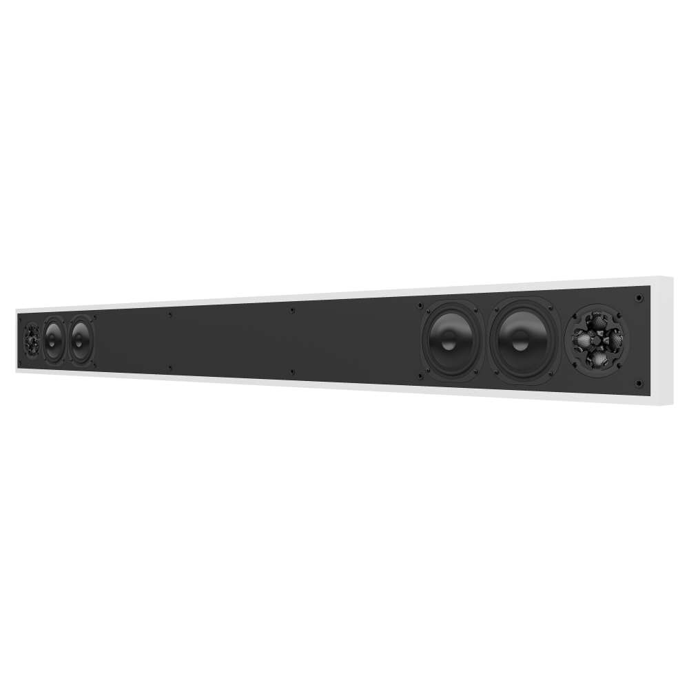 NC5QT-HTL Soundbar, Modern White, 45°, no grille
