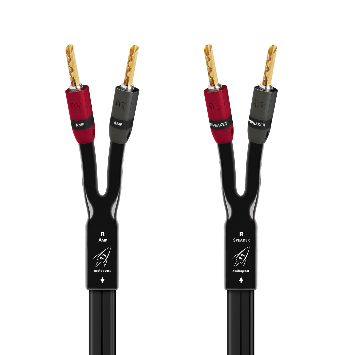 AudioQuest Rocket 11 Full-Range Speaker Cable w/ SureGrip 300 Connectors