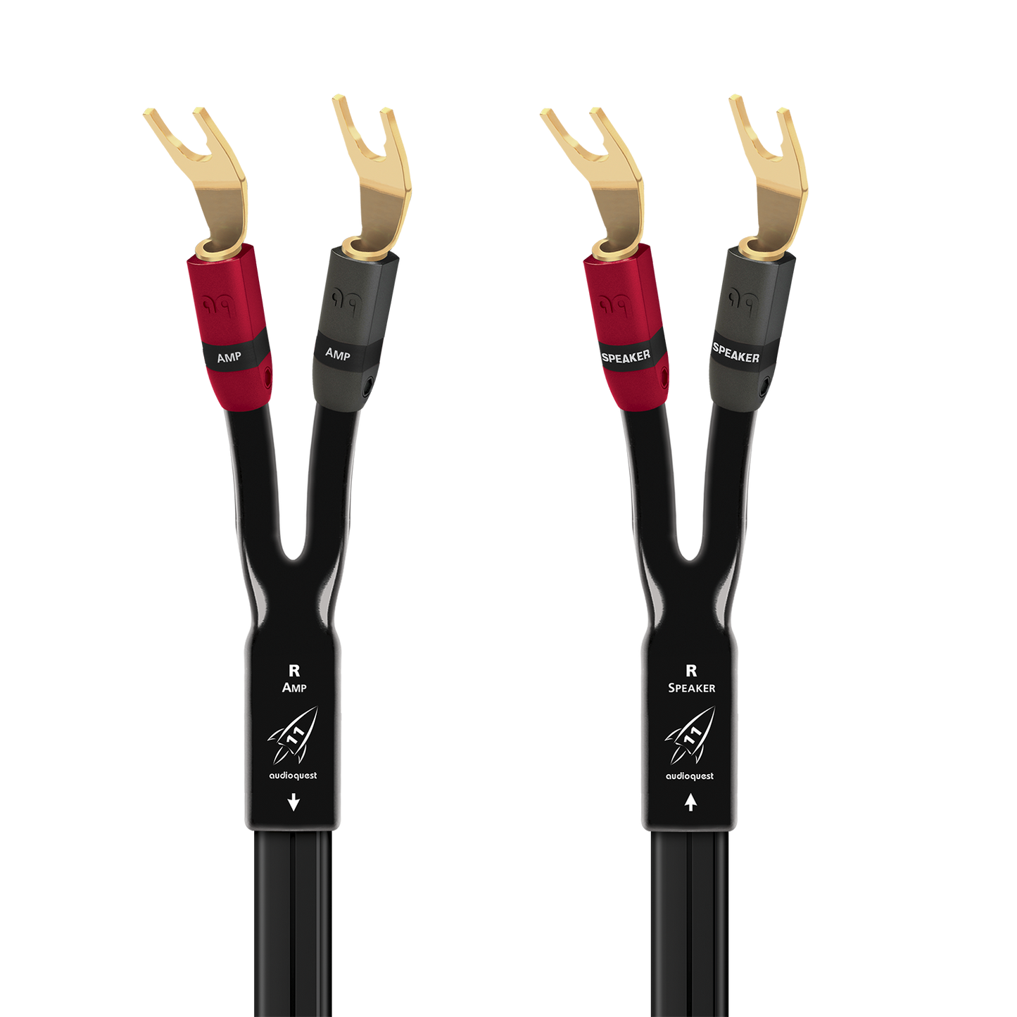 AudioQuest Rocket 11 Full-Range Speaker Cable w/ SureGrip 300 Connectors
