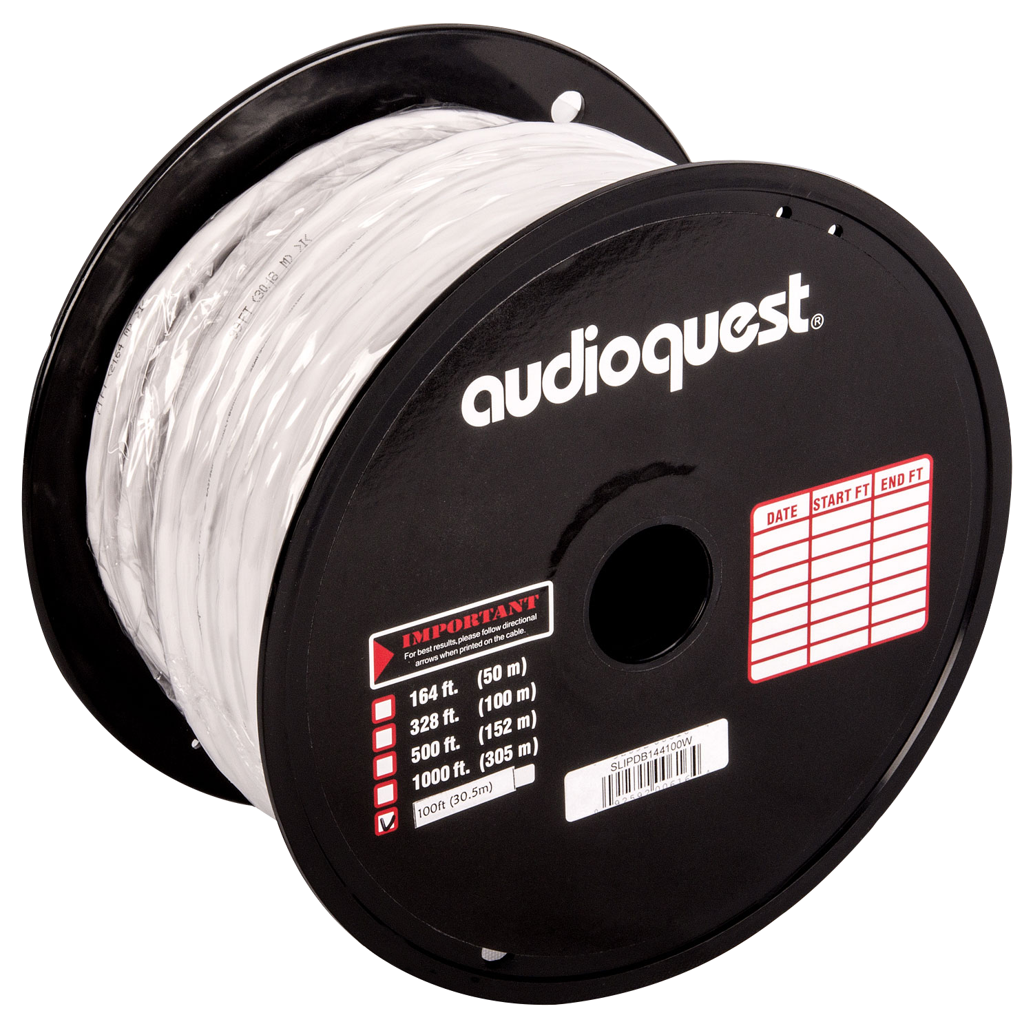 AudioQuest SLiP/DB-14/4 CL3/FT4 In-Wall & Direct Burial Rated Bulk Speaker Cable