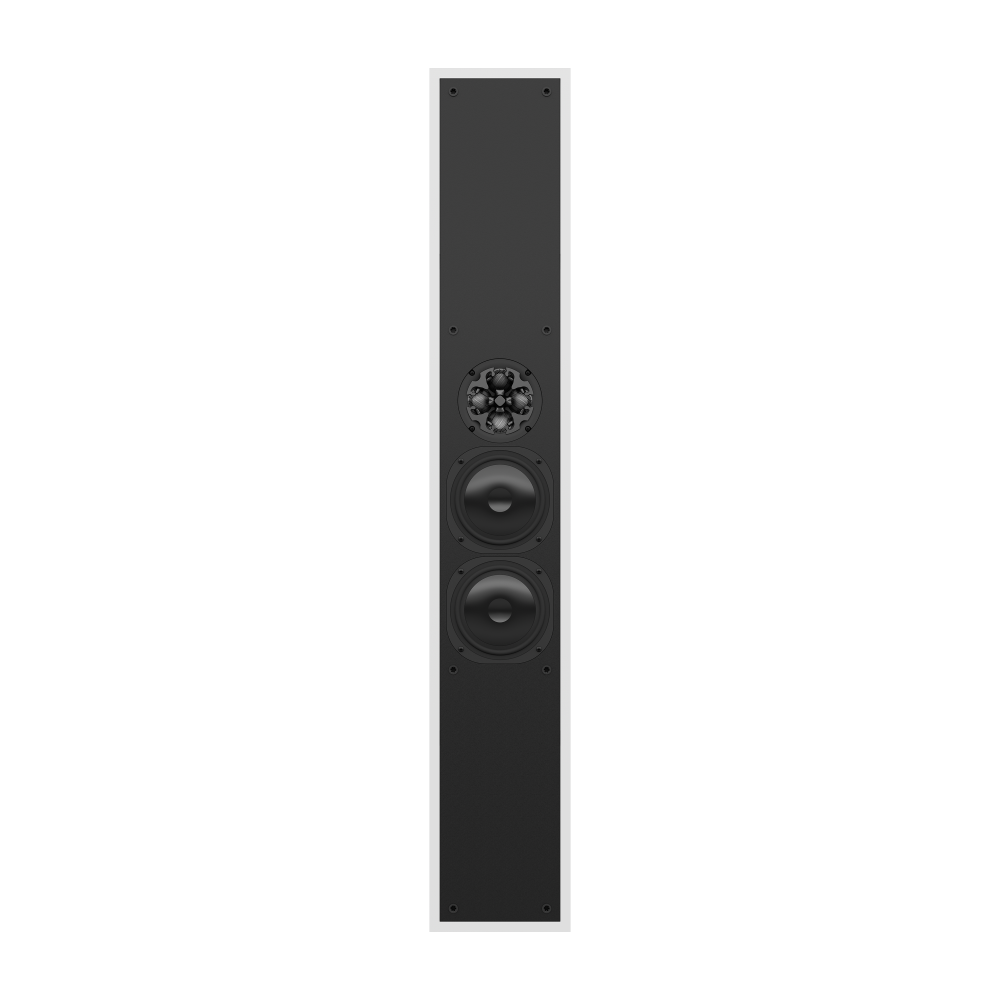 NC5QT-VTL Speaker Bar, Modern White, front