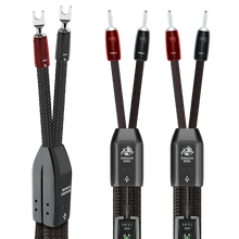 AudioQuest Dragon BiWire COMBO Speaker Cable w/ ZERO for Treble + BASS for Bass