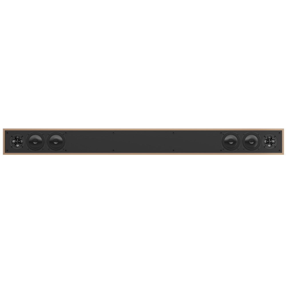 NC5QT-HTL Soundbar, Sand Gold, front, no grille