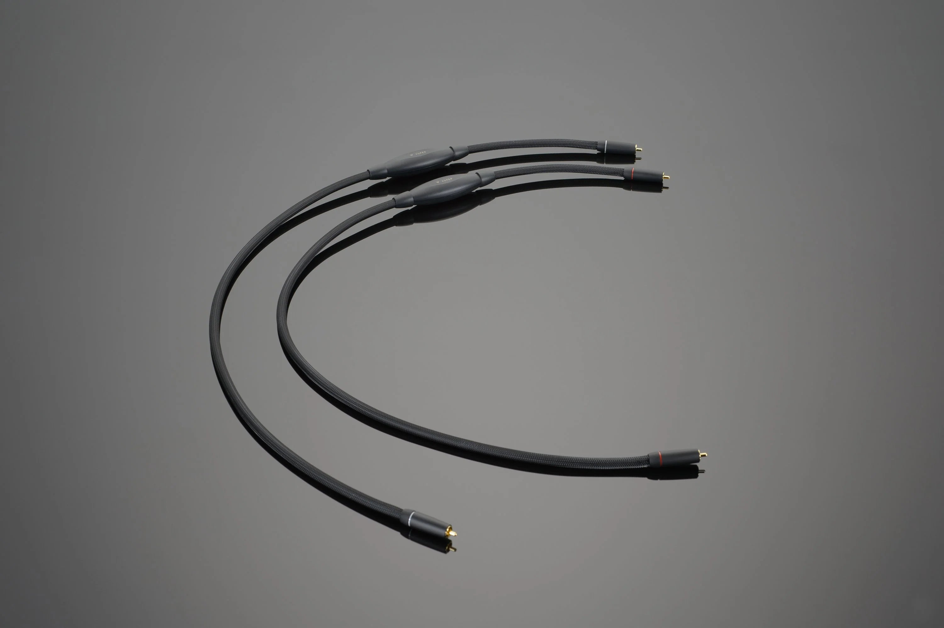 Transparent Super RCA Interconnect Cable