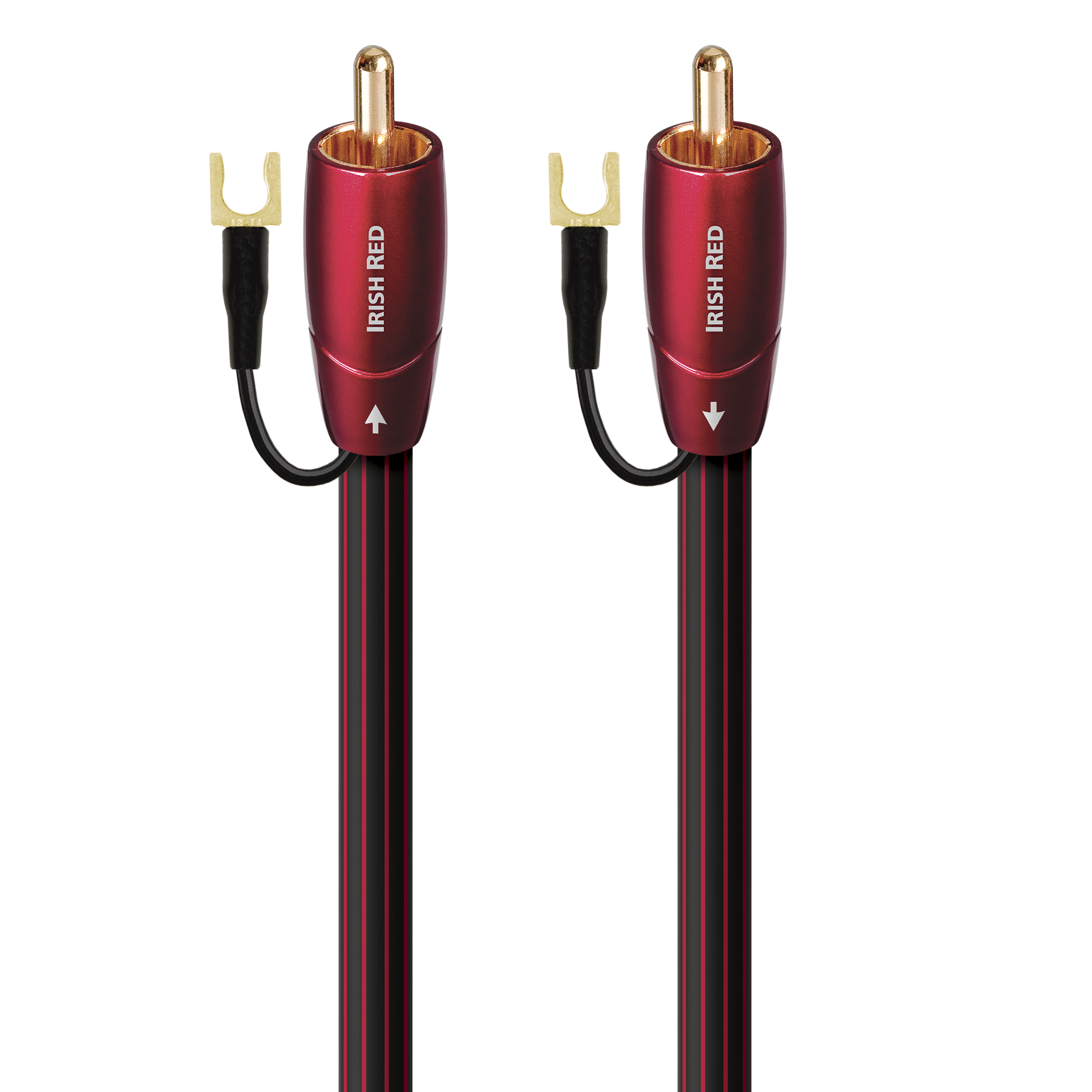 AudioQuest Irish Red RCA Low-Frequency Subwoofer Audio Interconnect