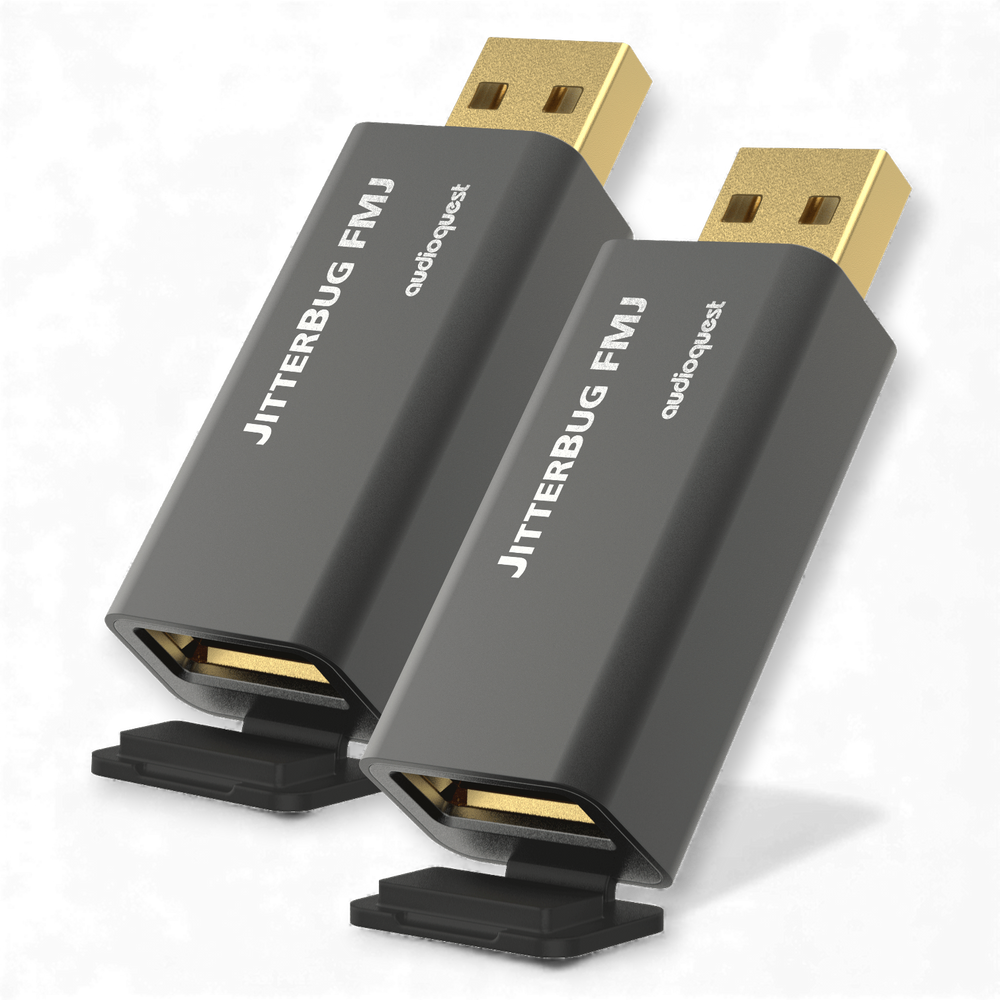 AudioQuest JitterBug FMJ 2-Pack USB 2.0 Data & Power Noise Filter